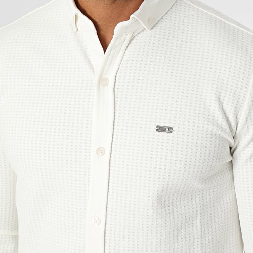 Chemise Manches Longues Blanc