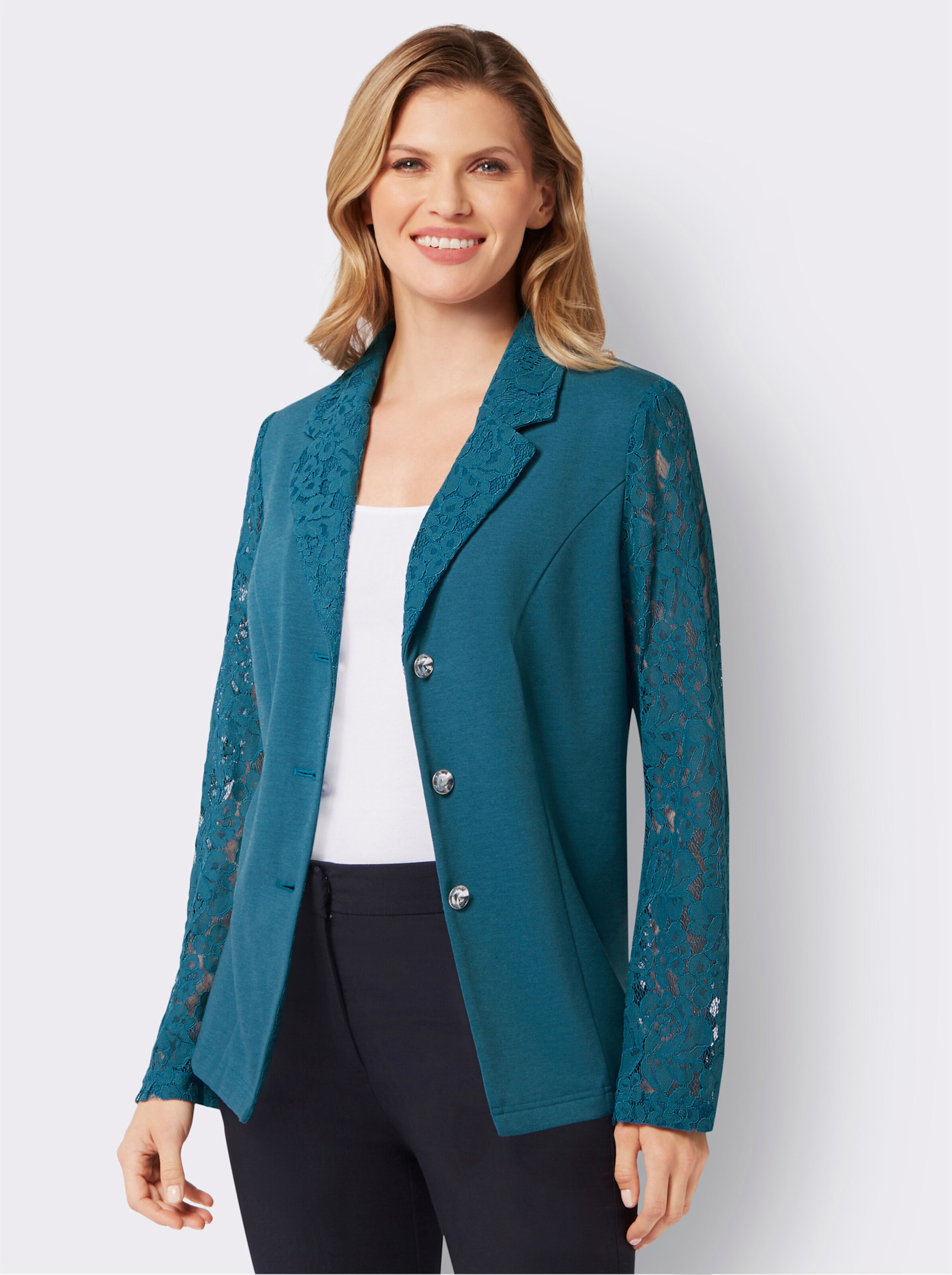 Spitzenblazer