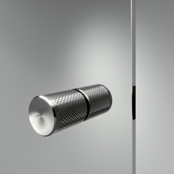 Draaideur voor nis Contour RVS 90x200cm