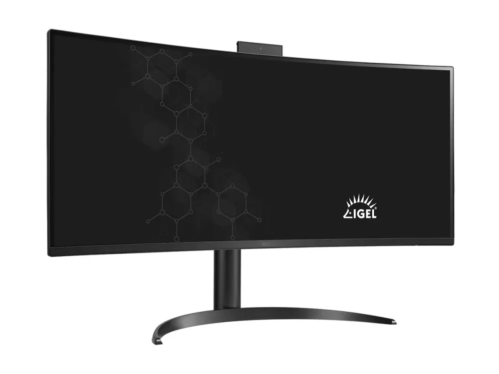 LG 34CR651I-6P - Tynd klient - alt-i-én 1 x Pentium Silver N6005 / op til 3.3 GHz - RAM 8 GB - flash - eMMC 16 GB - UHD Graphics - IEEE 802.11ax (Wi-Fi 6), Gigabit Ethernet - IGEL OS - skærm: LED 34