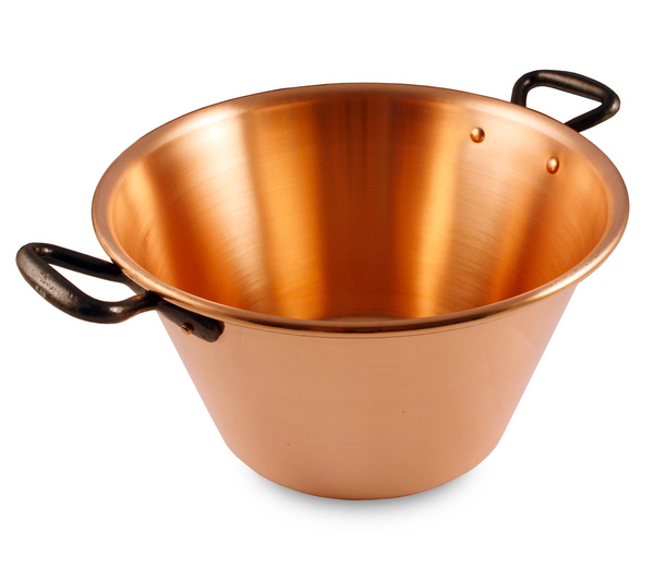 Bassine à gelée en cuivre