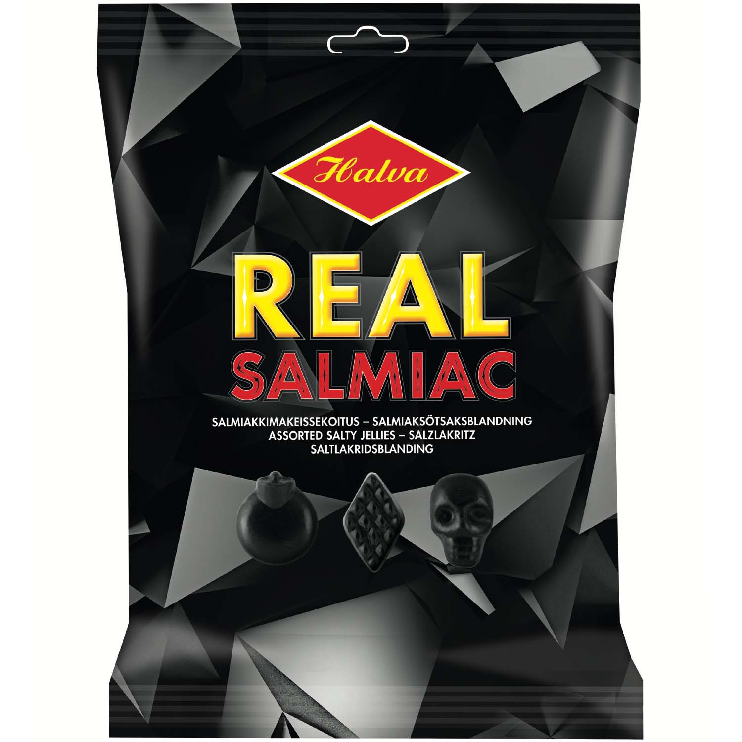 Halva Real Salmiac 350g MHD:27.11.25
