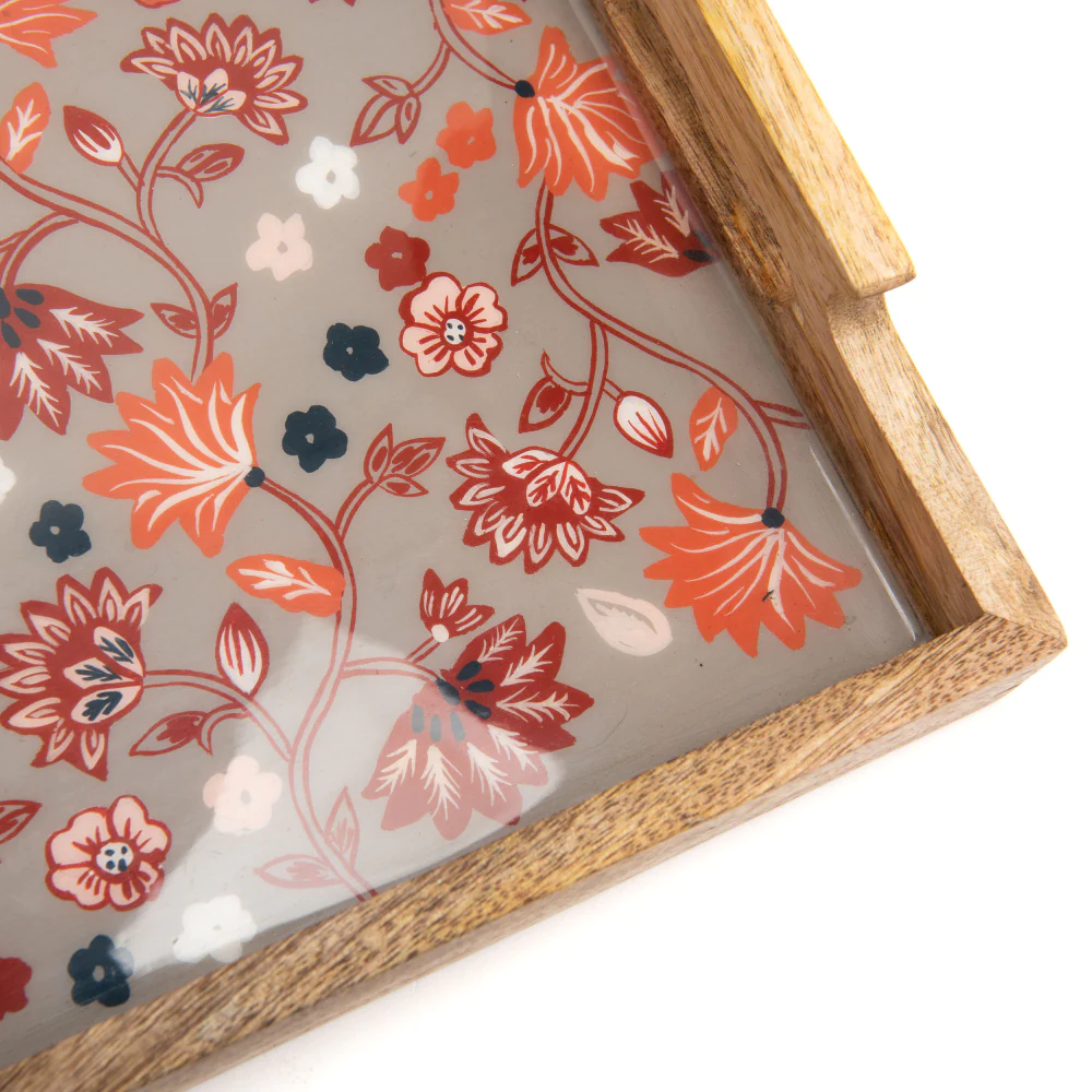 Plateau Anjali rectangle 40x25 cm Amadeus
