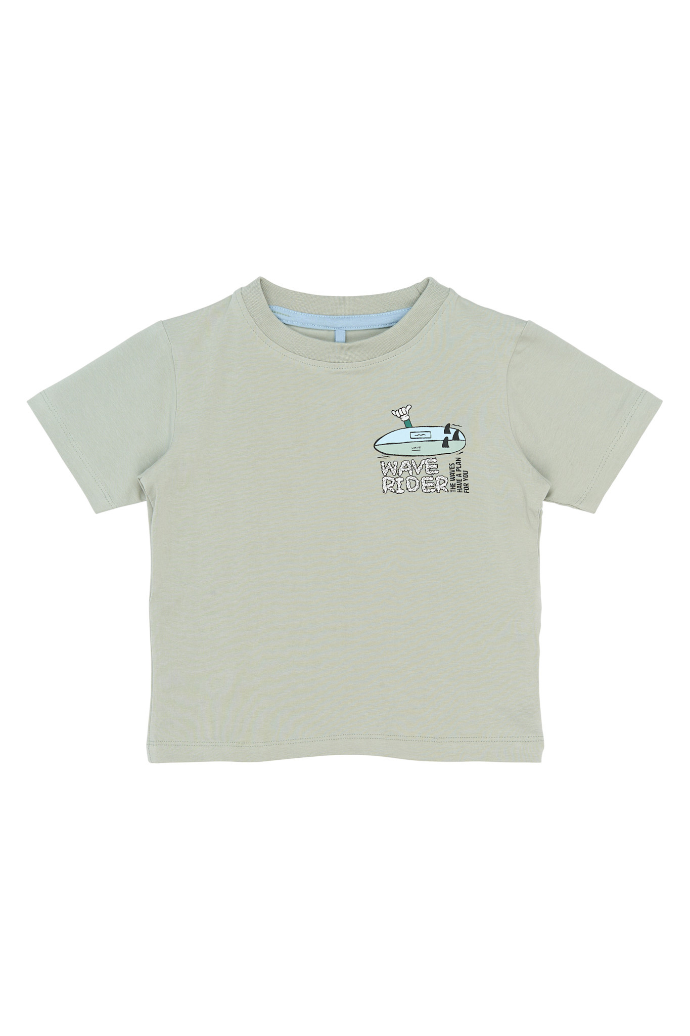 The New Siblings The New Siblings shirt Sigurd aqua gray