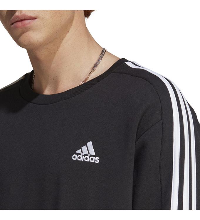 adidas Men Essentials French Terry 3-Stripes Sweatshirt