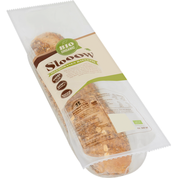 Slooow Bio Organic Rustieke Meergranen Baguette 250 g