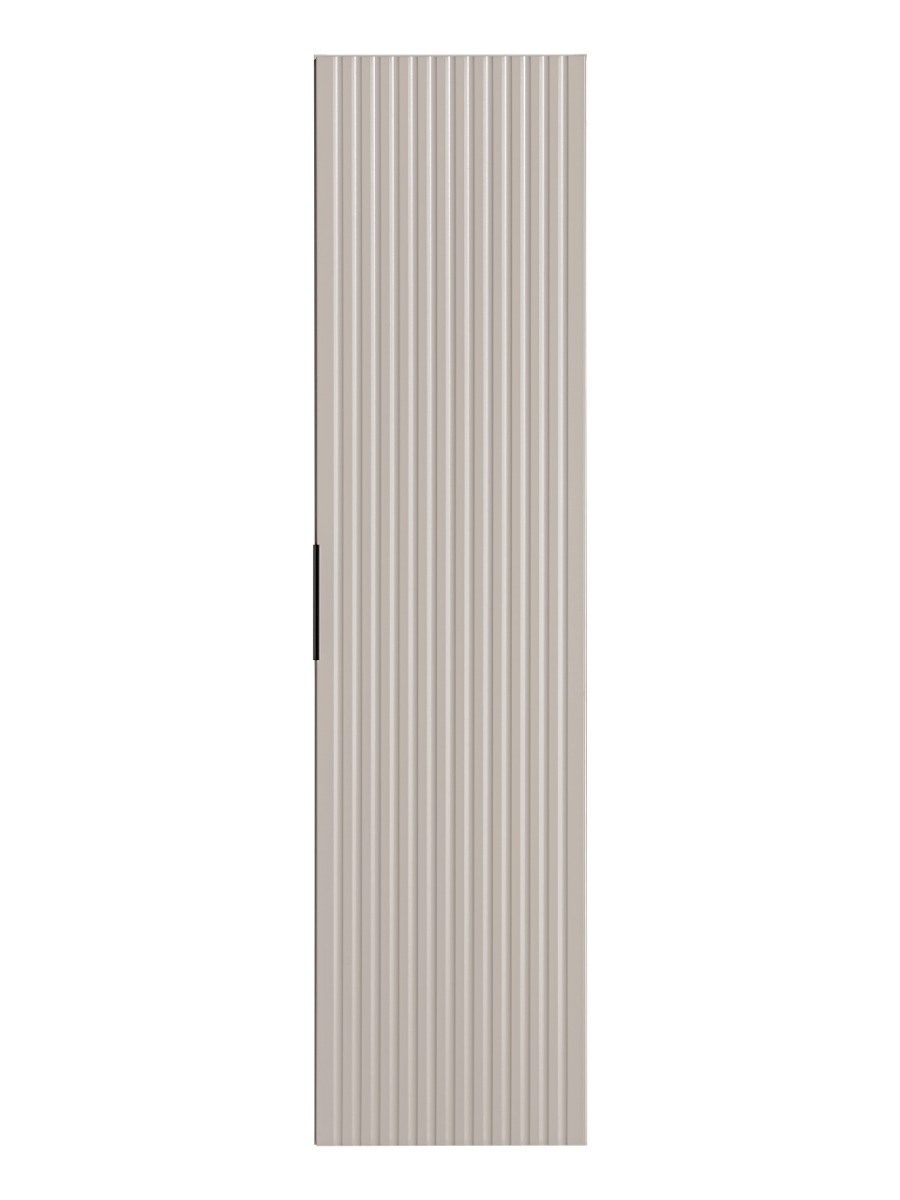 Comad Adele Cashmere kolomkast met ribbelfront 35x25x140cm taupe