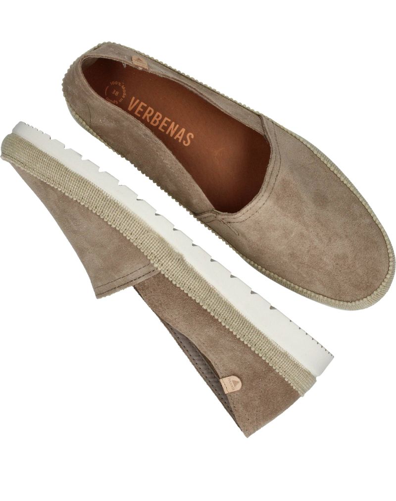 Verbenas Noa Instappers Beige Dames