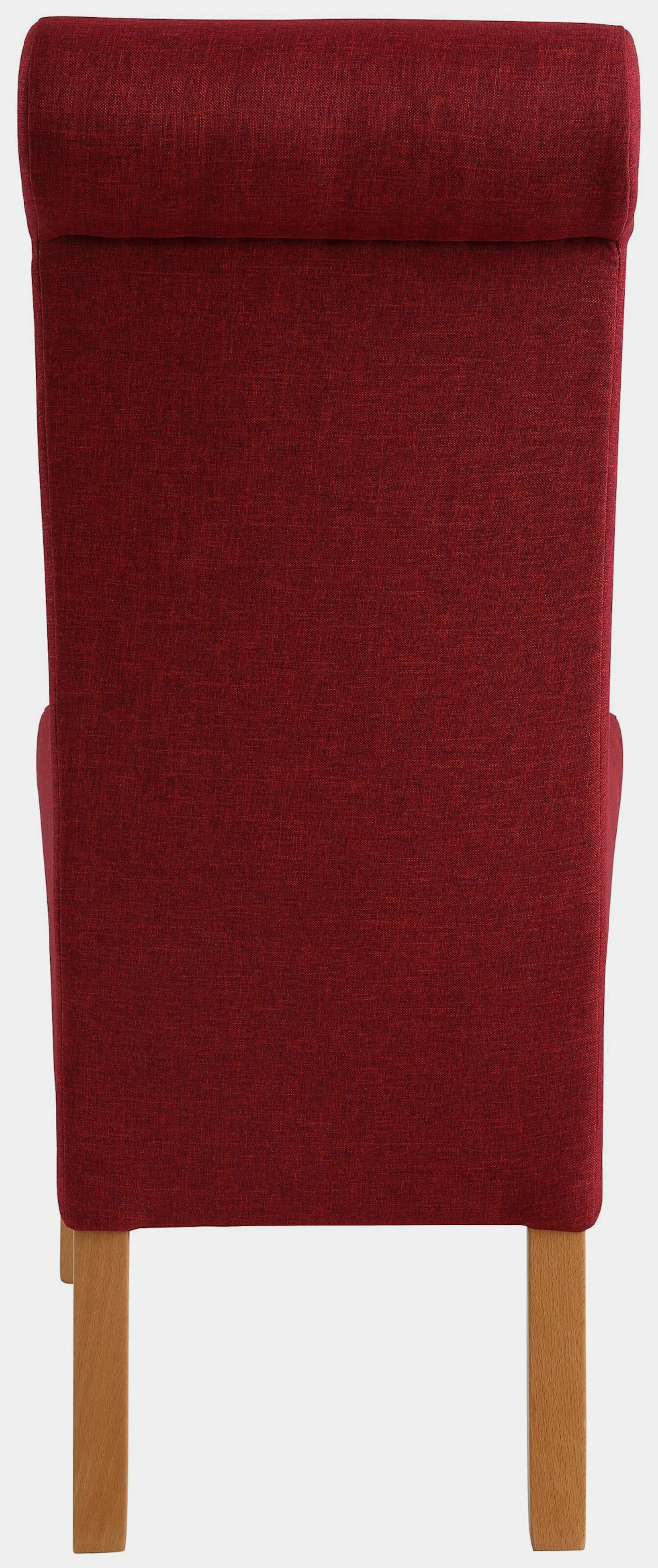 4-Fußstuhl in rot