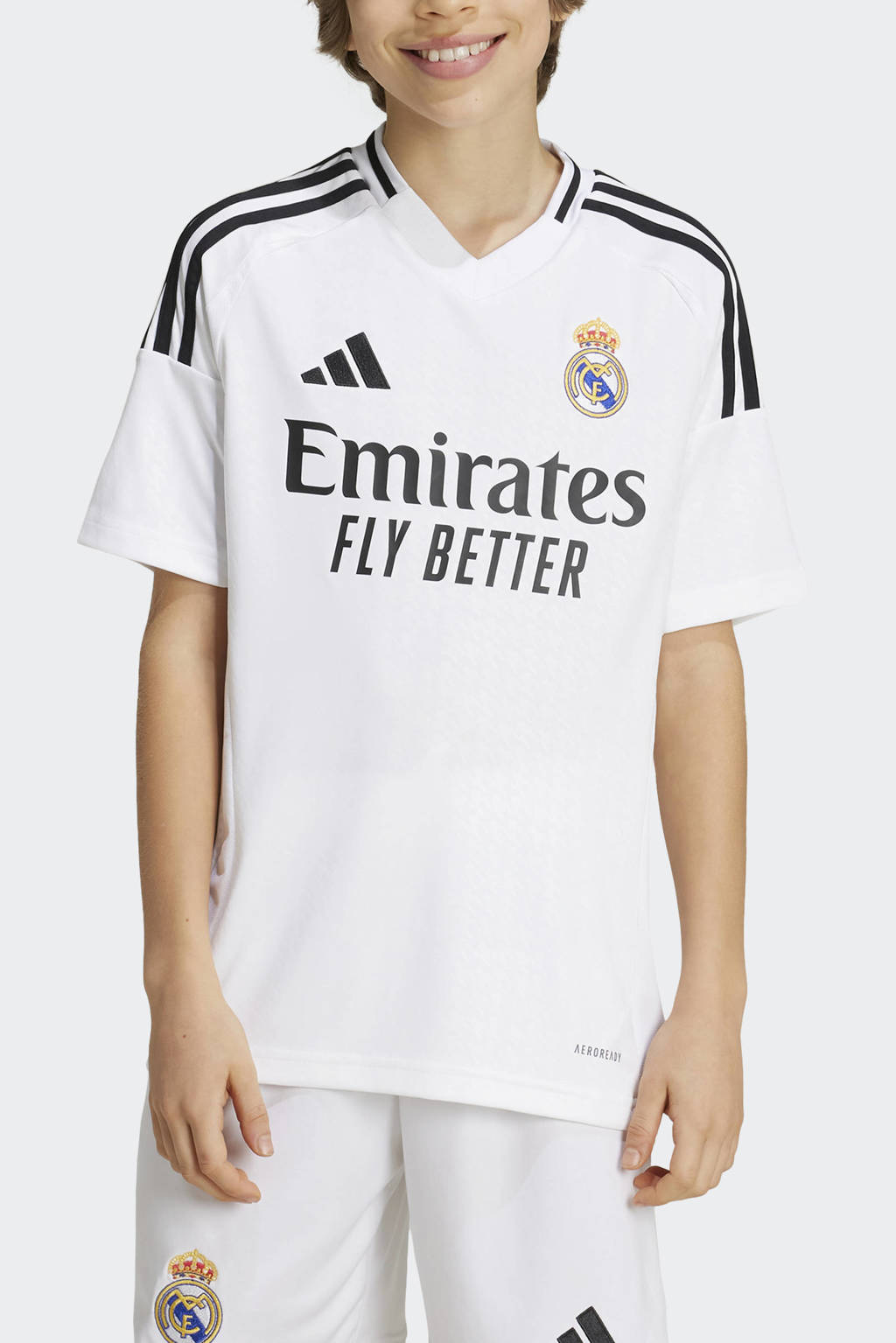 adidas Junior Real Madrid voetbalshirt thuis