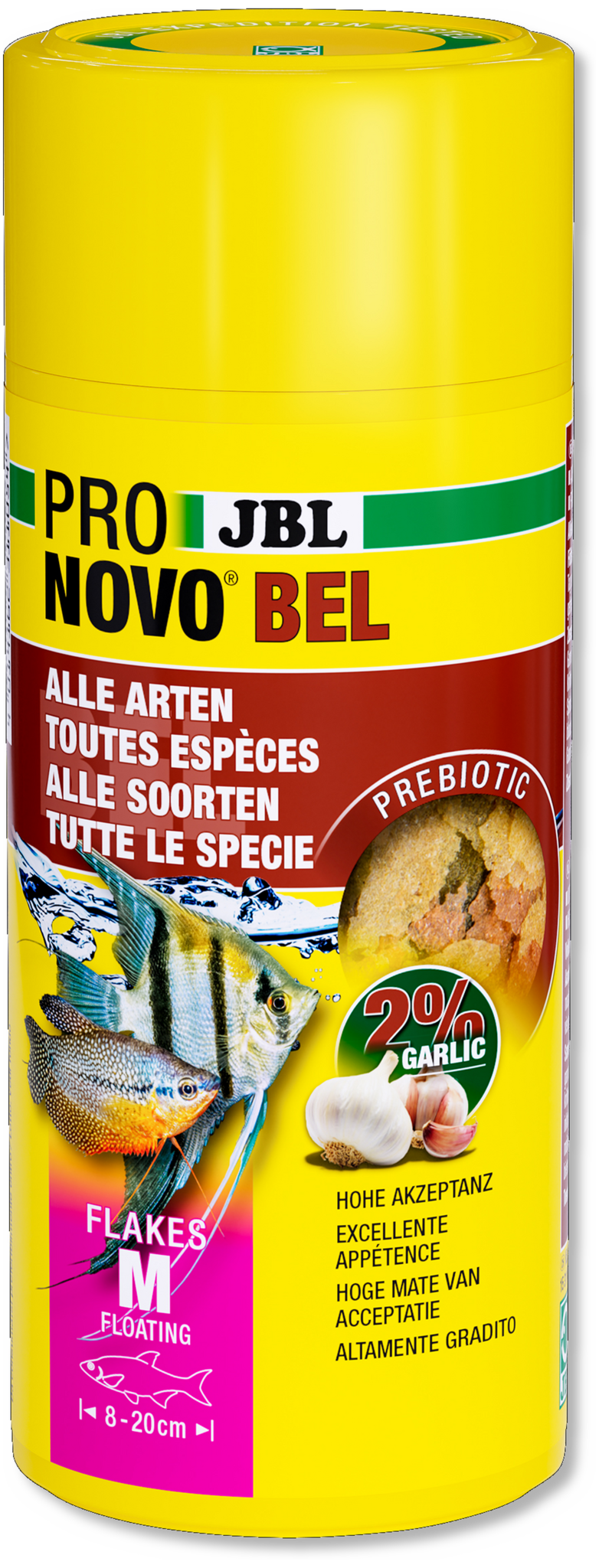 JBL Pronovo Bel Flakes M 250ml | Drijvend vlokkenvoer