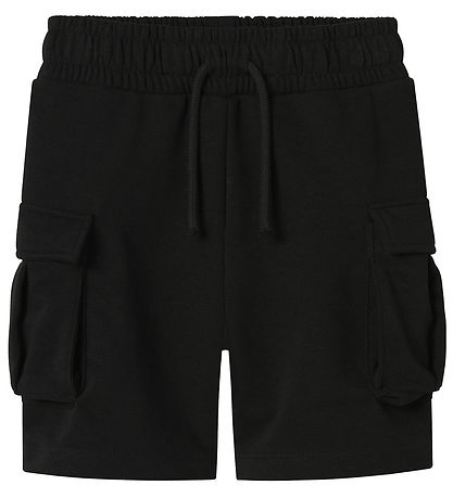 Name It Sweatshorts - Cargo - Noos - NkmOllie - Schwarz