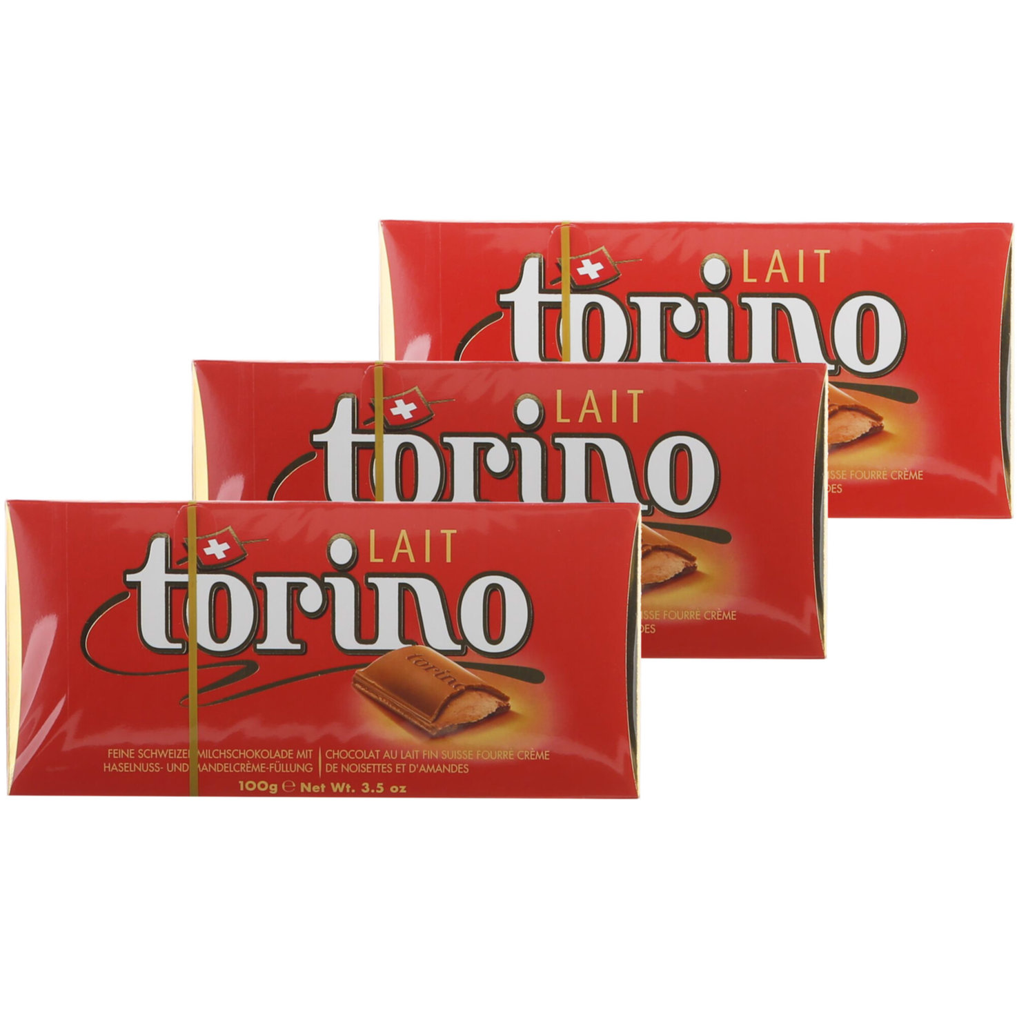 Torino Tafelschokolade Lait 3x100g