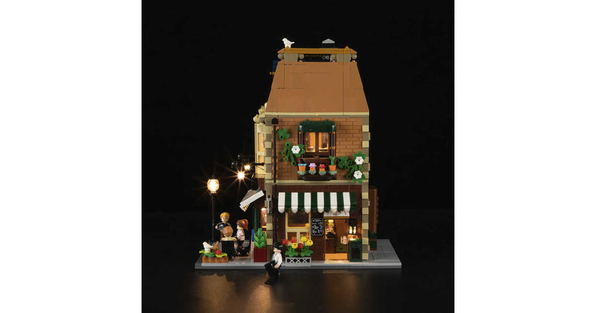 LumibricksTown Life - Book-Cafe Constructiespeelgoed  (F9031)