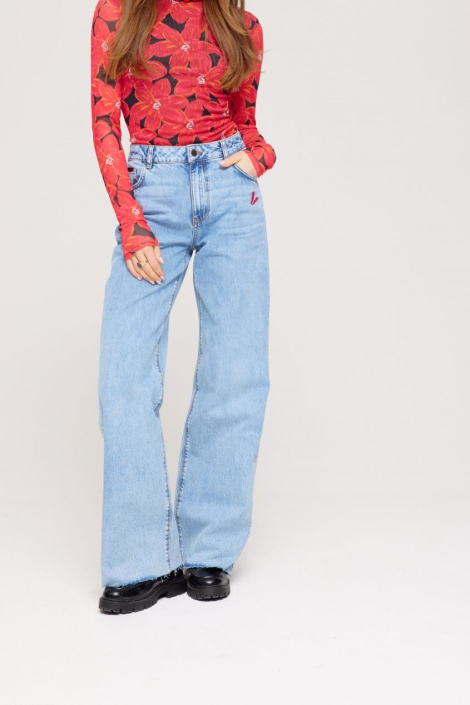 Harper & Yve blauwe dames jeans