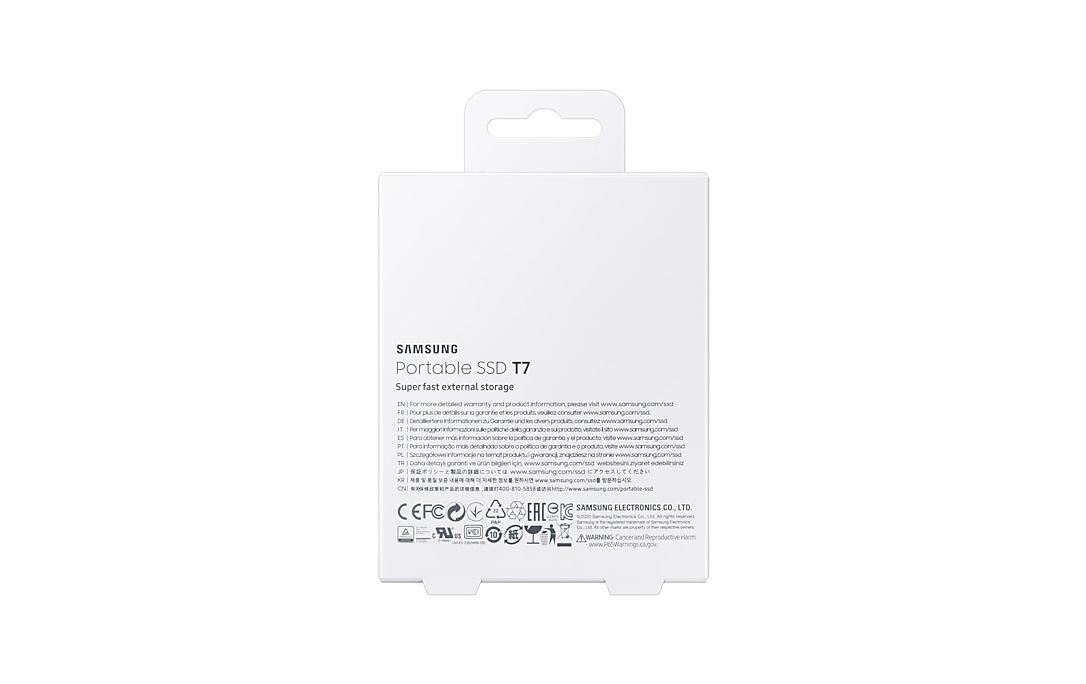 Samsung externe SSD »SSD Portable T7 Nonee« 1 TB
