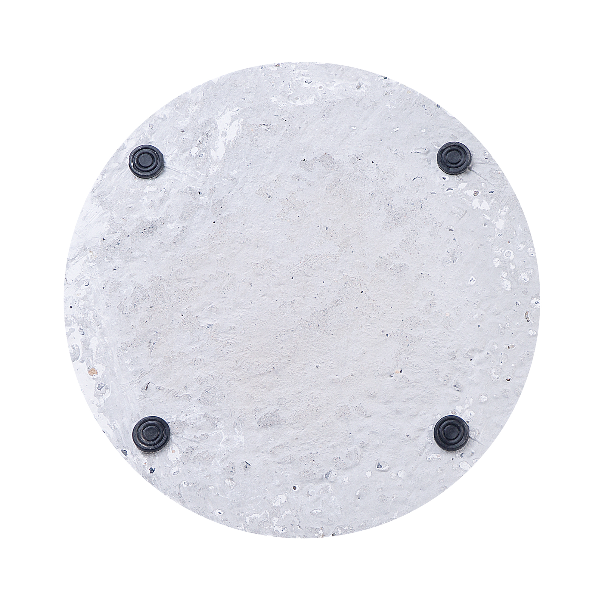 Beliani - CEVO - Parasolvoet - Wit - Beton