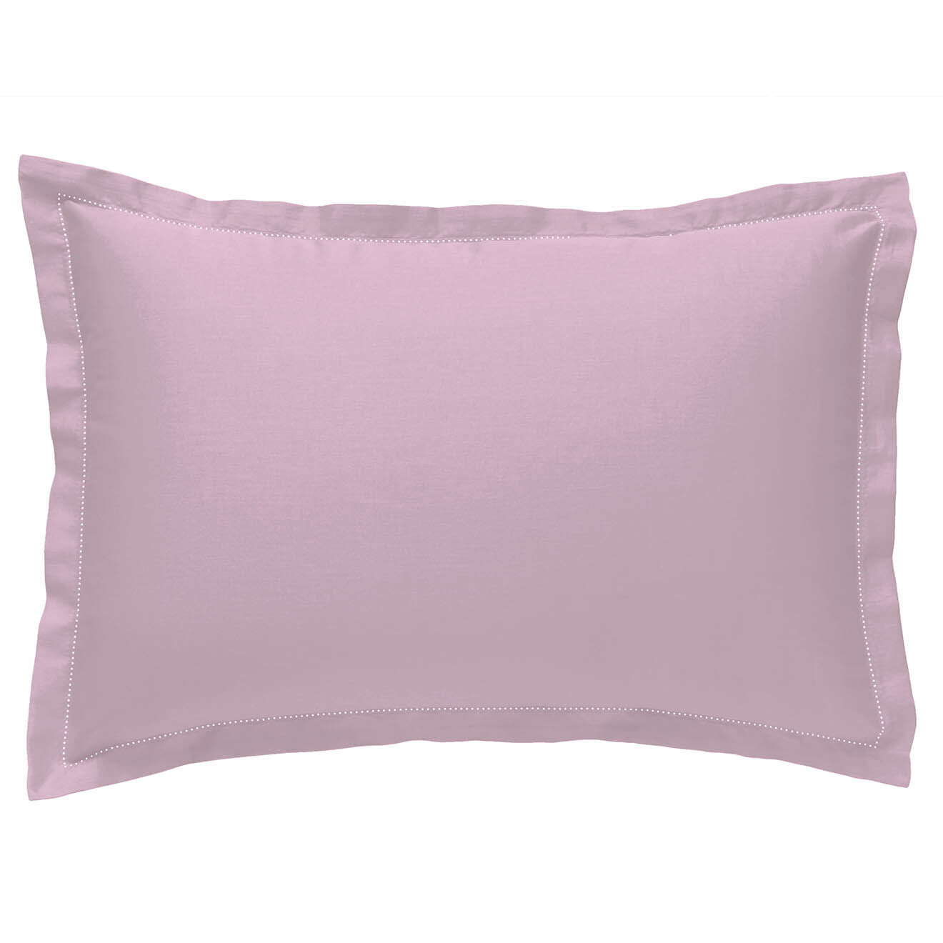 United by PDC Taie d'oreiller  100% Satin de Coton rose poudré