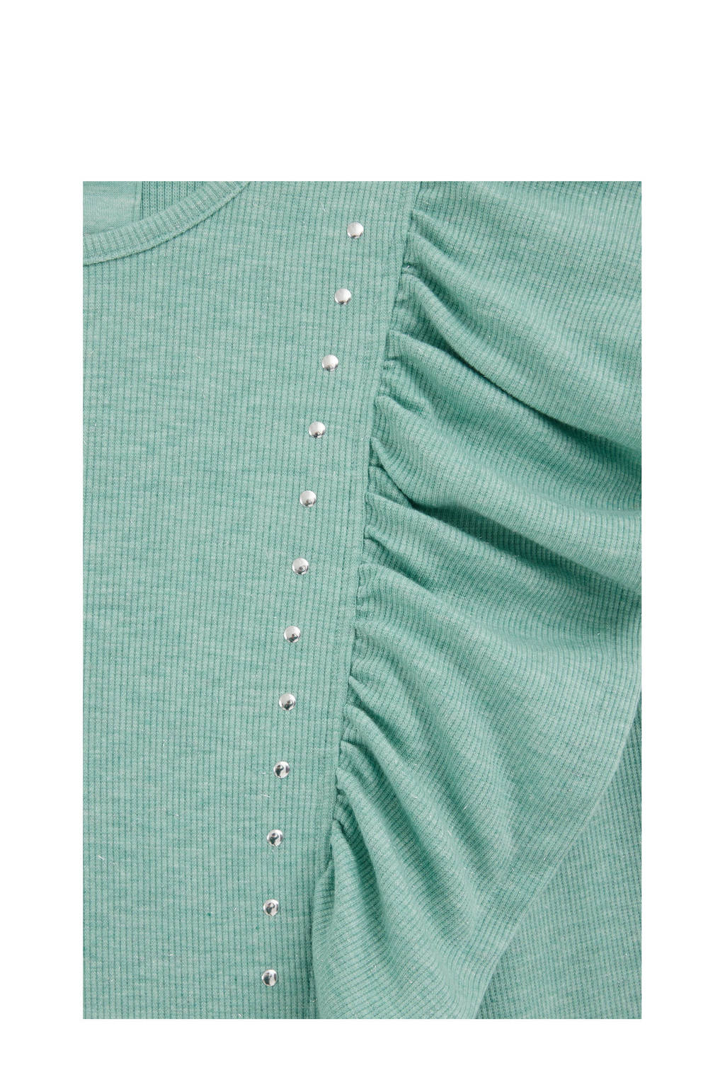 WE Fashion longsleeve mintgroen