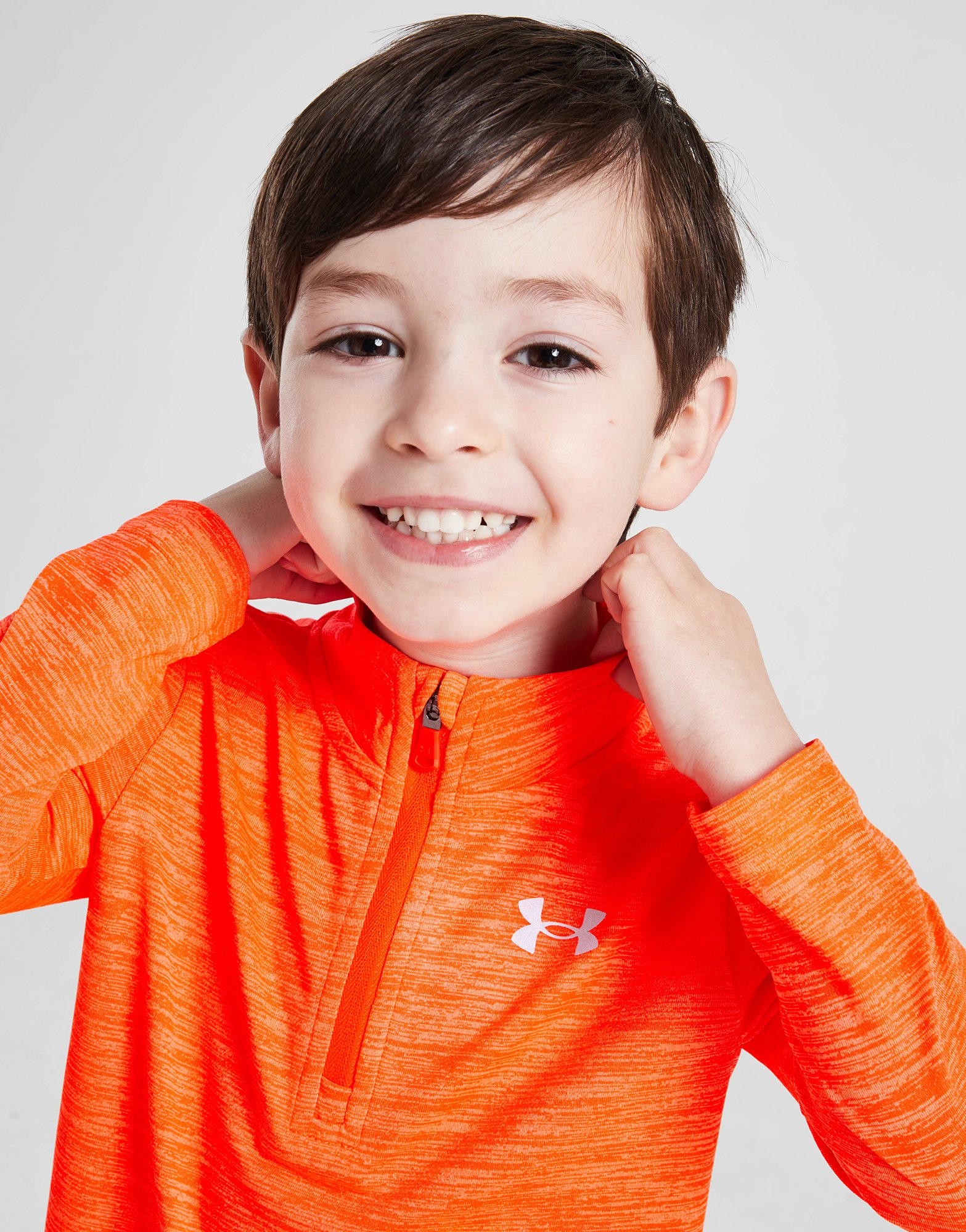Under Armour Ensemble Haut Zippé/Short Bébé