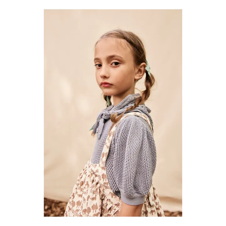 Soor Ploom Top Maille Mimi | Bleu nuit
