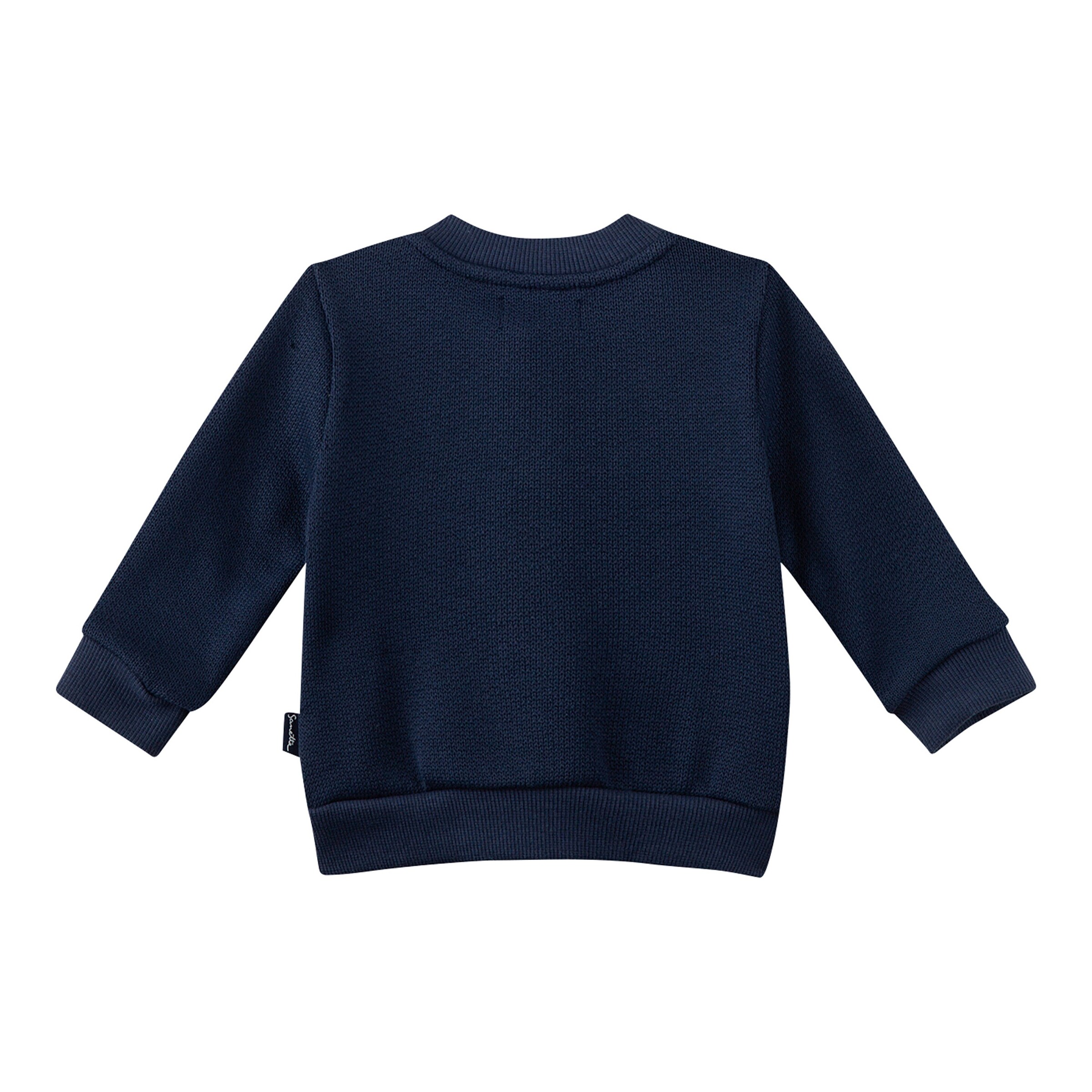 Sanetta Fiftyseven Sweatjacke mit Knöpfen marine