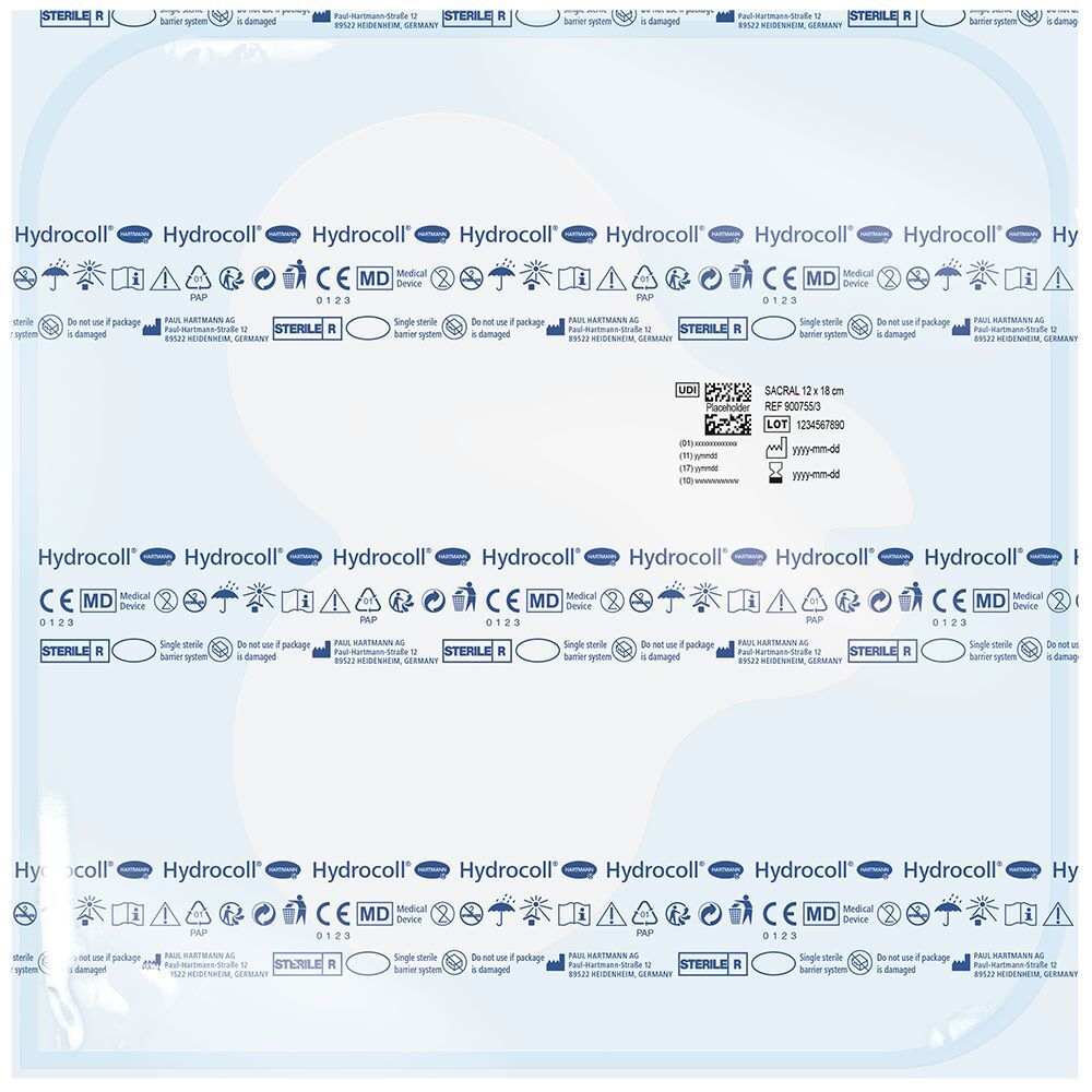 Hydrocoll® sacral Wundverband 12 x 18 cm