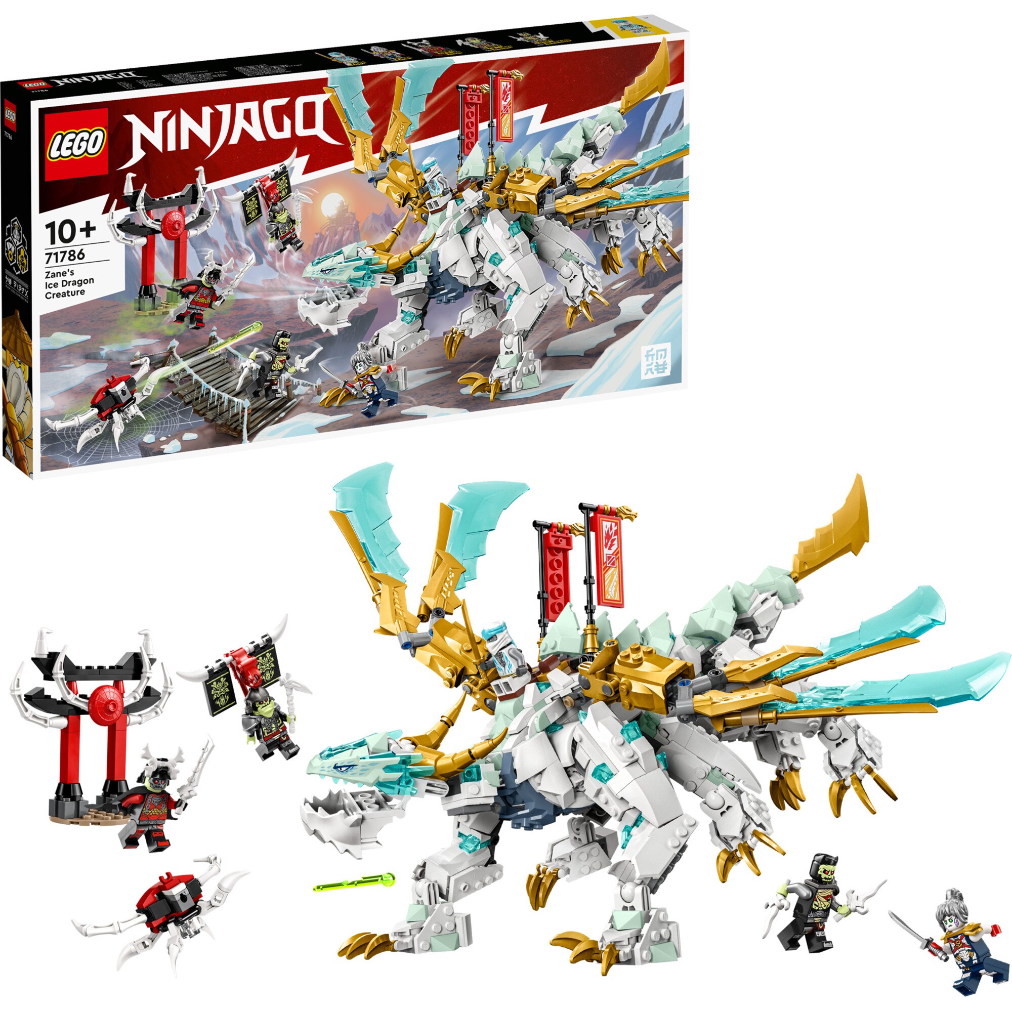 LEGO Konstruktionsspielzeug Ninjago Zanes Eisdrache