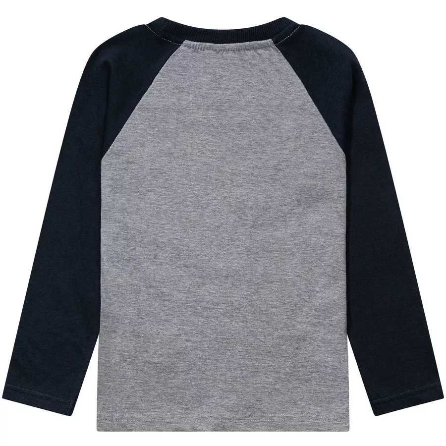 MINOTI Longsleeve GrauDunkelblau