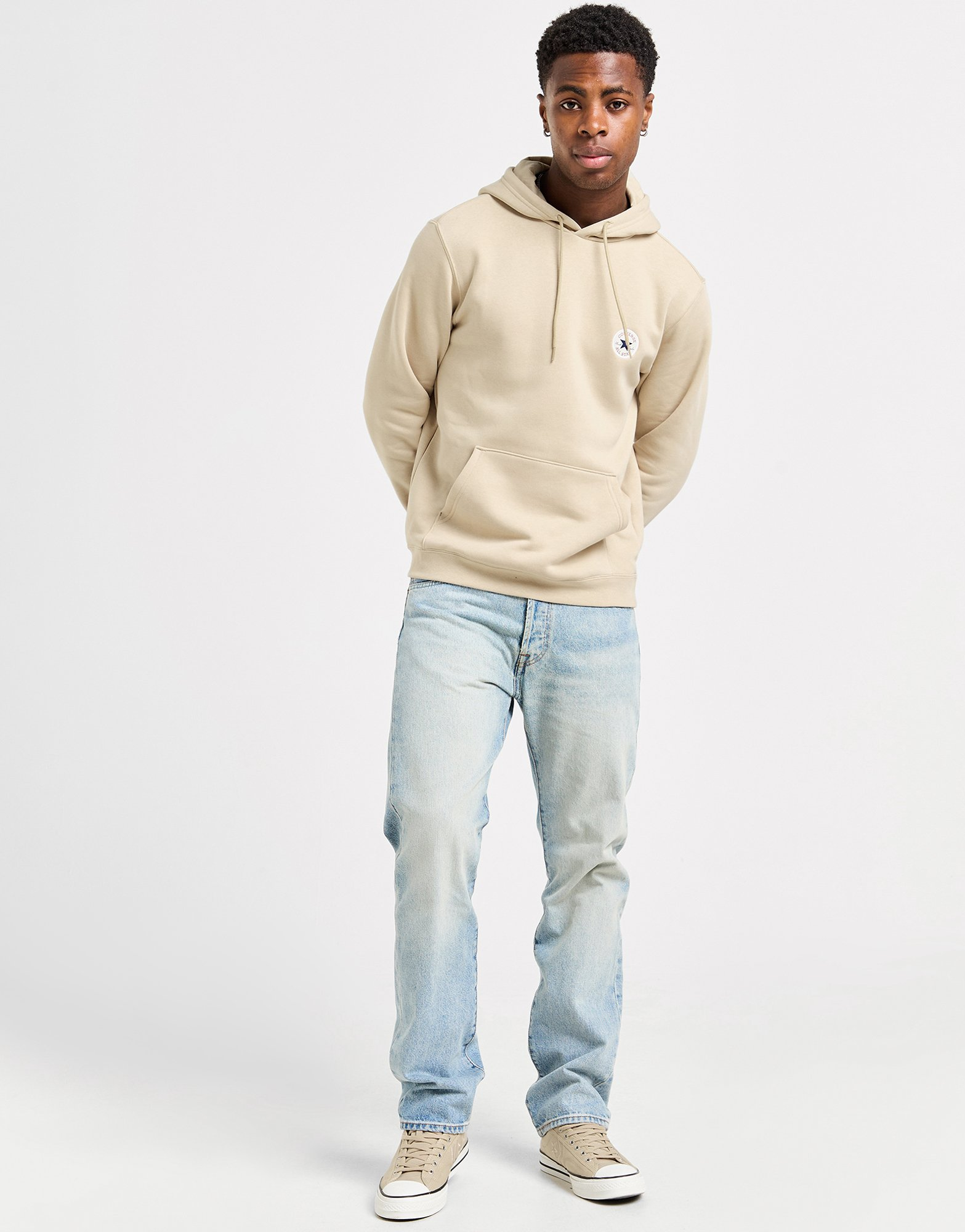 Converse Sweat à Capuche Patch Homme
