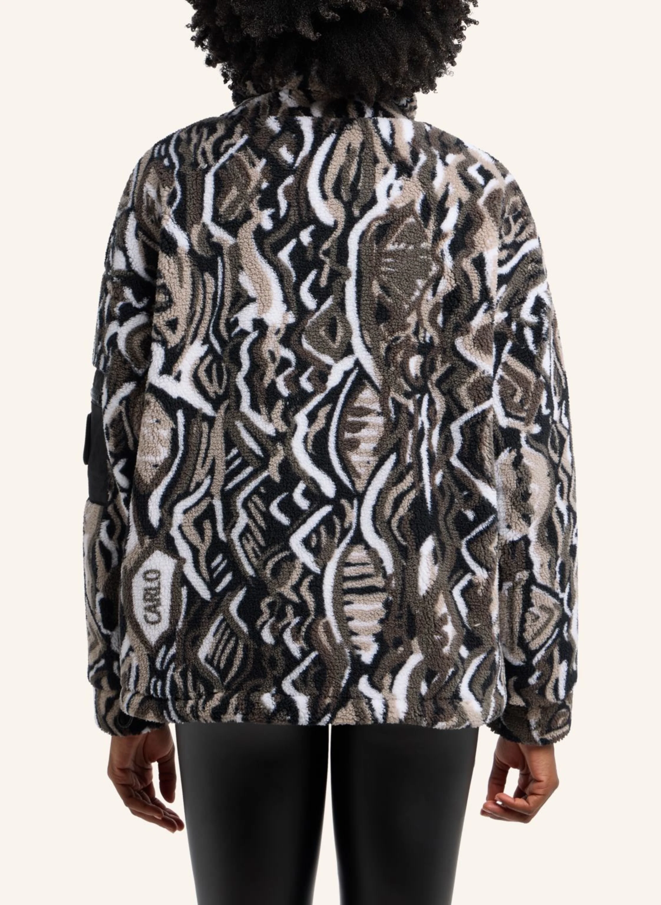 CARLO COLUCCI Unisex Oversize Teddyjacke DISPOTO