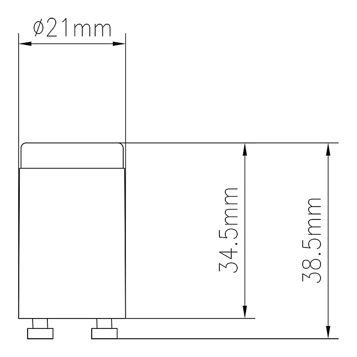 Starter pour réglette lumineuse LED Jacobsen L.45cm 6W/24W