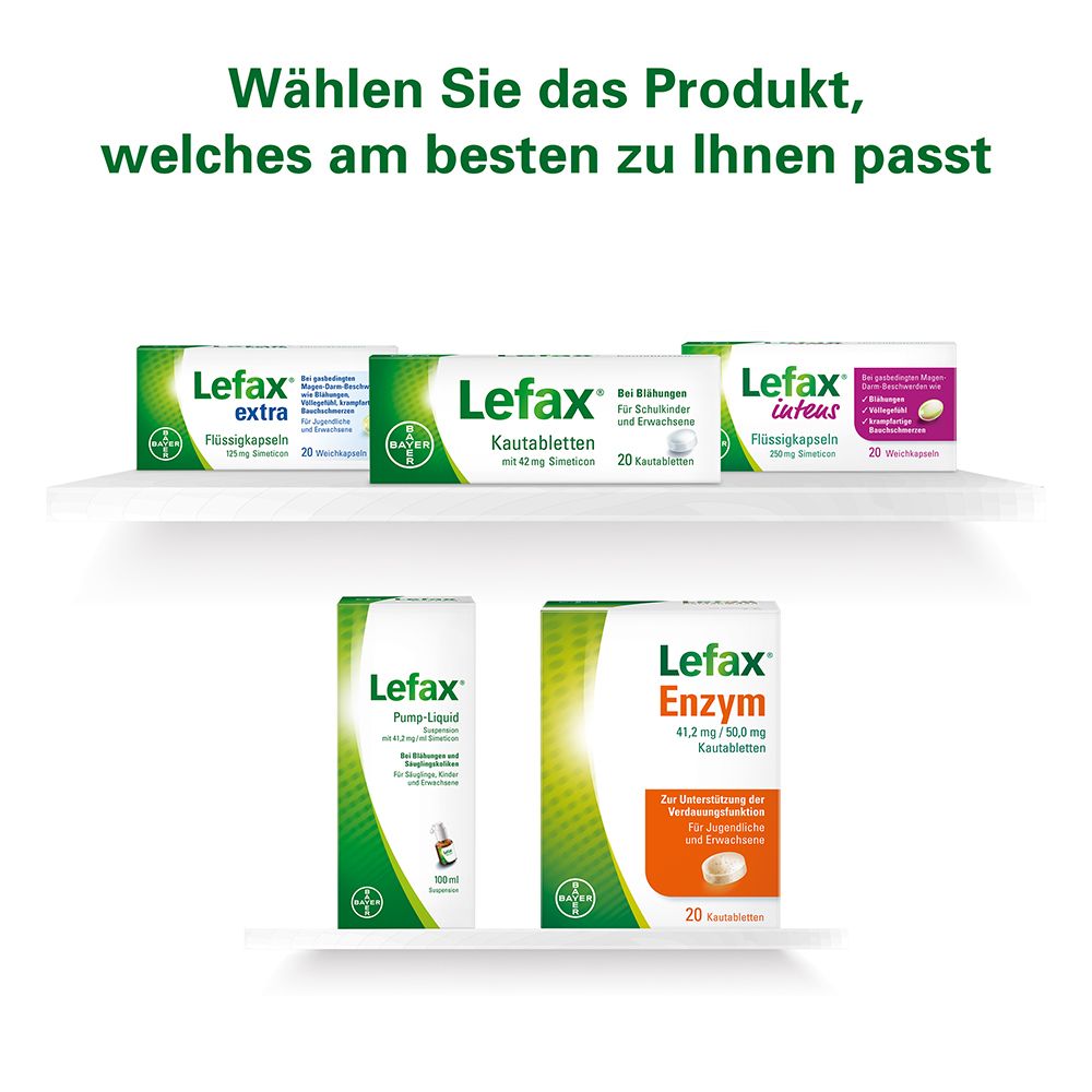 Lefax® Enzym zur Unterstützung der körpereigenen Verdauung