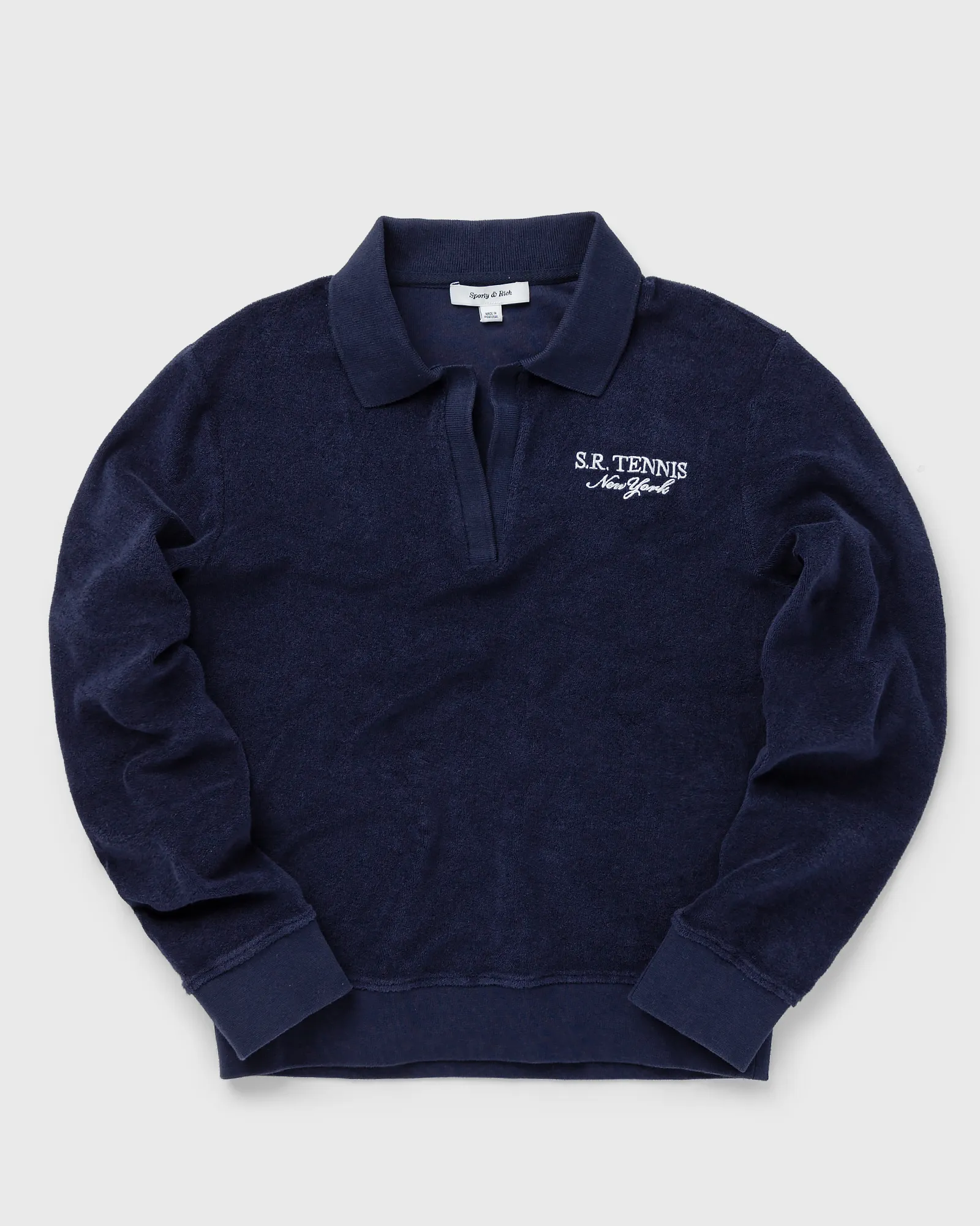 Sporty & Rich SR Sport Ls Terry Polo