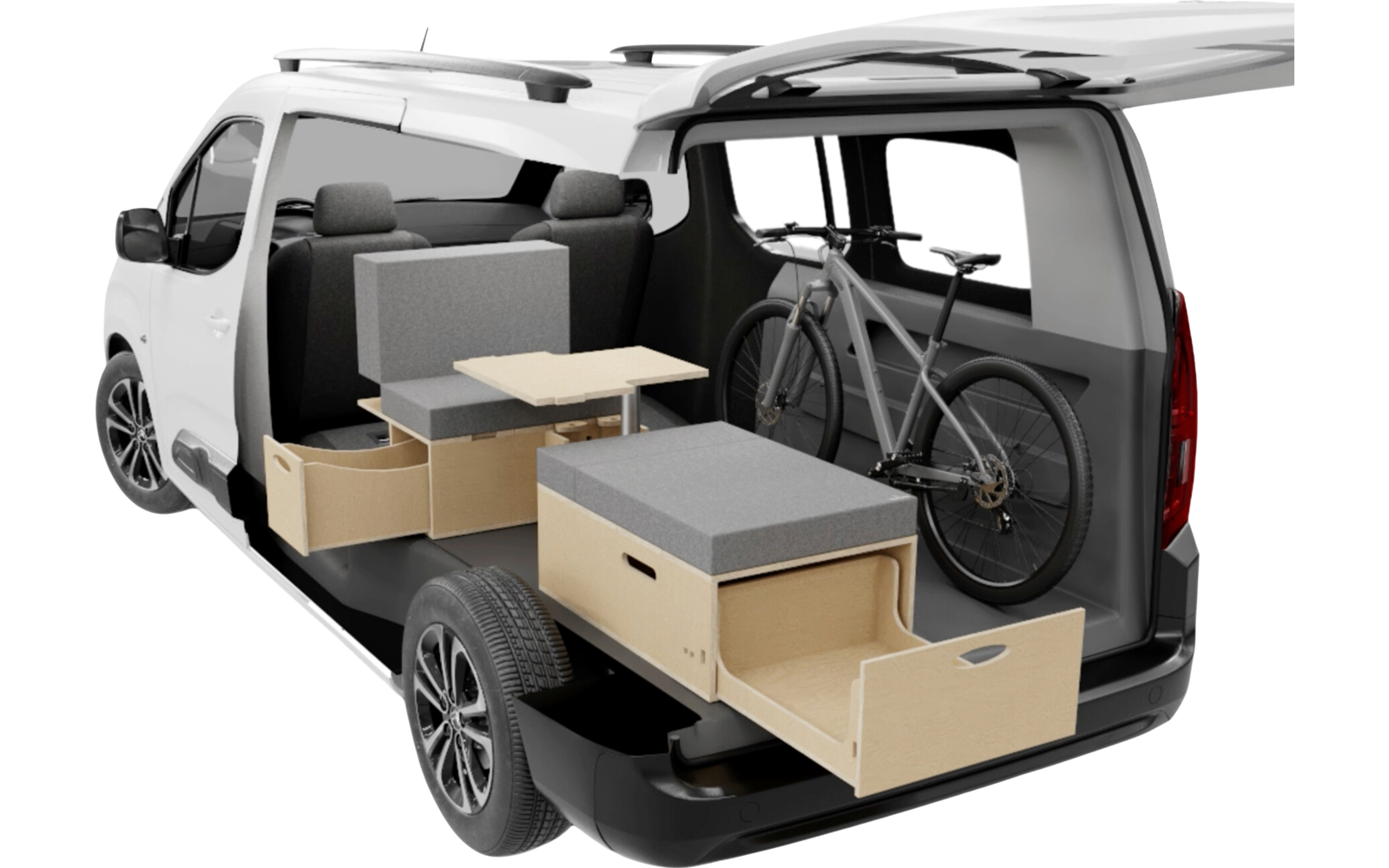 Tchao Tchao MVP Kit Möbel für Multifunktionsfahrzeuge für 1 Person