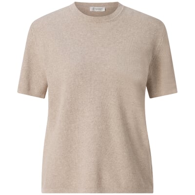Damen-Strickshirt, Natur
