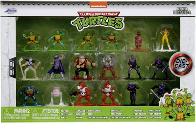 Jada Toys Turtles Nano Figursett Wave 1 18 Stk