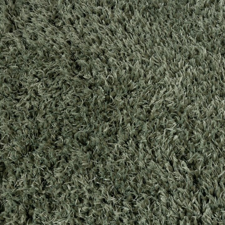 Rond Shaggy vloerkleed - Blaze Groen