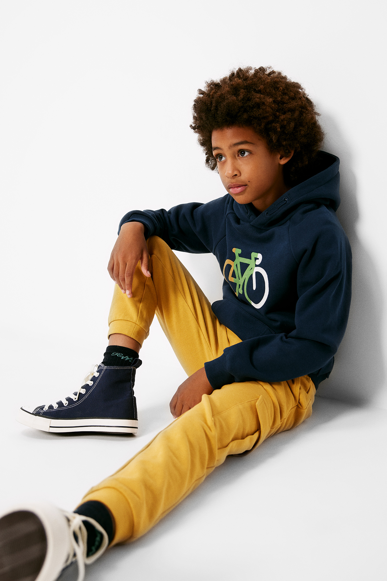 Calça jogger cargo para meninos