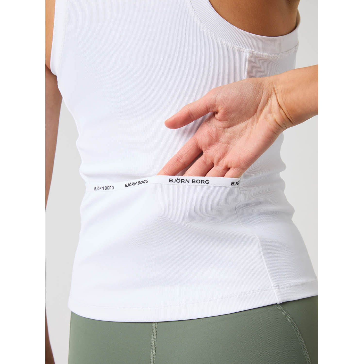 Björn Borg  Ace Pocket Ribbed Tank