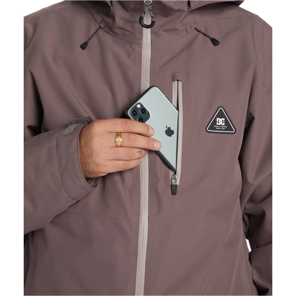 Veste snowboard DC SHOES BASIS 30K JKT PLUM TRUFFLE
