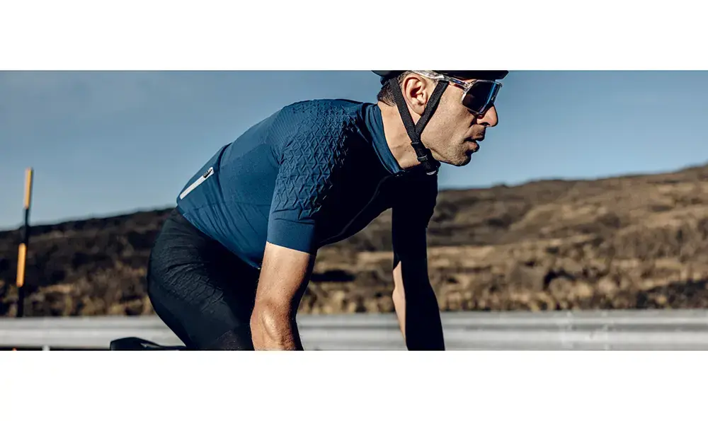 Q36.5 Grid Skin Fietsbroek Kort Zwart Heren
