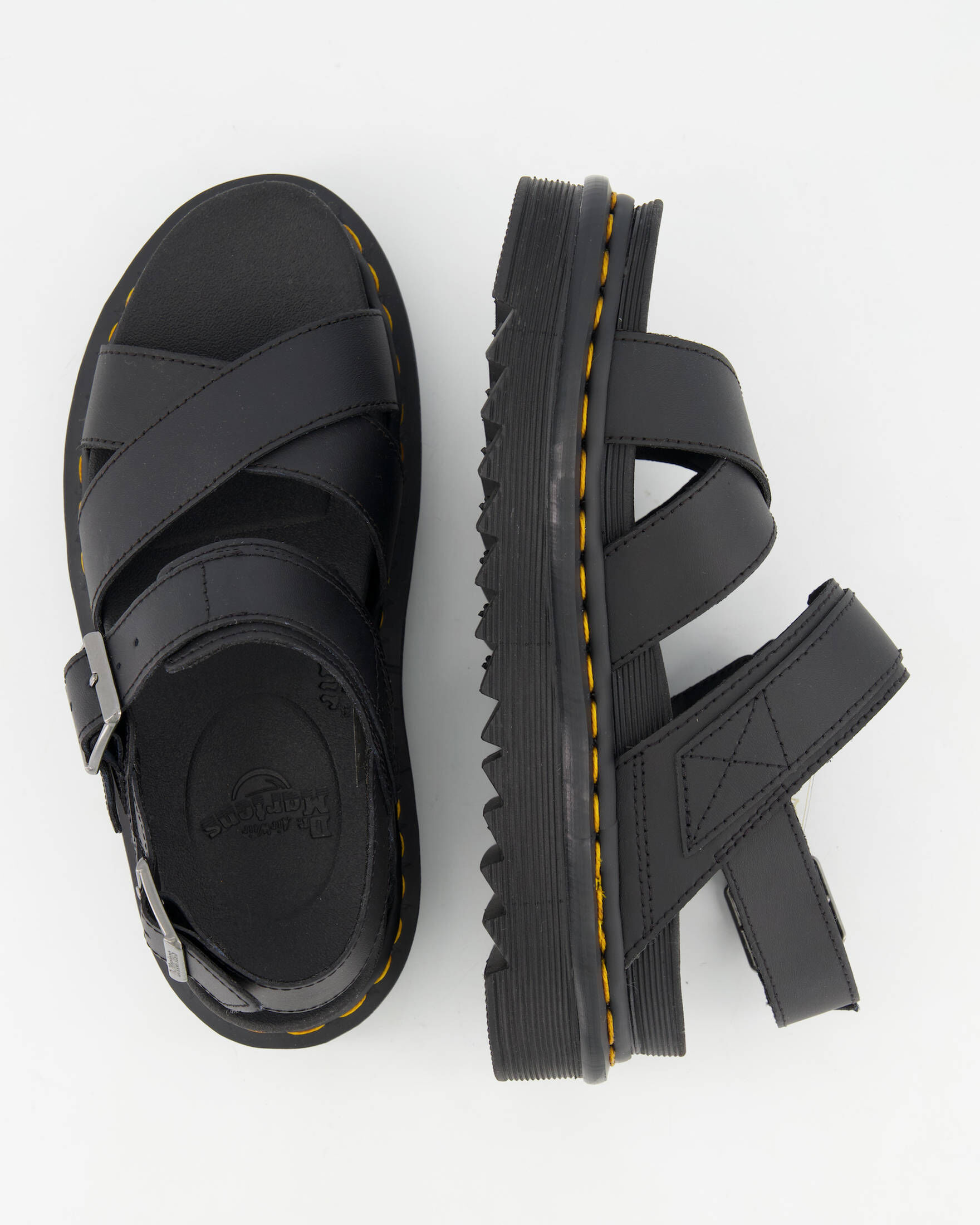 Dr. Martens| Damen Sandalen VOSS II QUAD CROSS STRAP