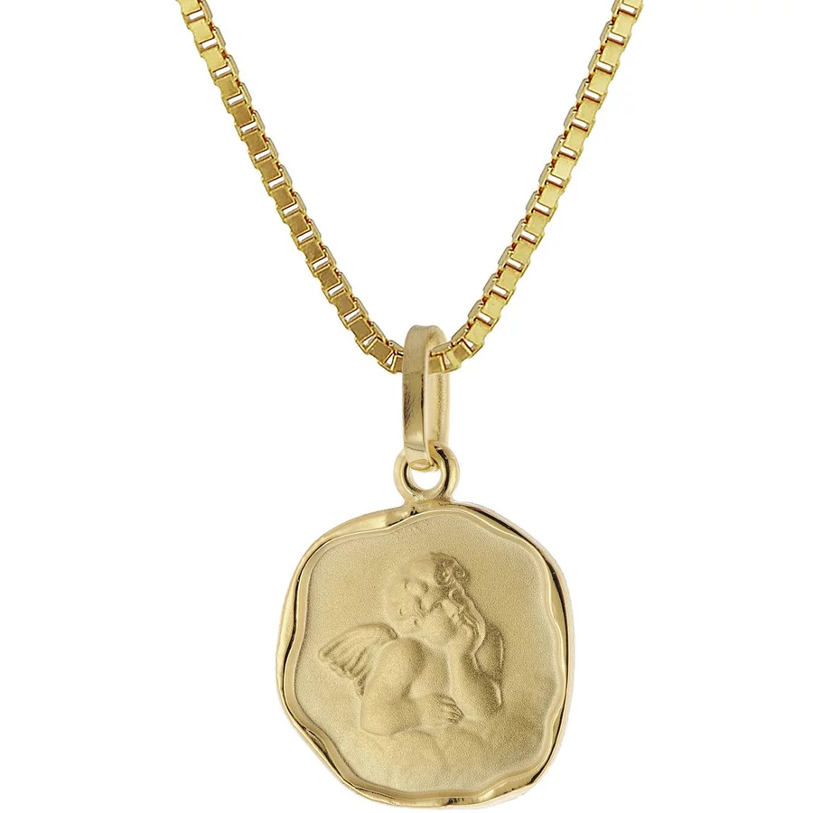 Acalee Kinder-Halskette mit Schutzengel 3338K Gold gold