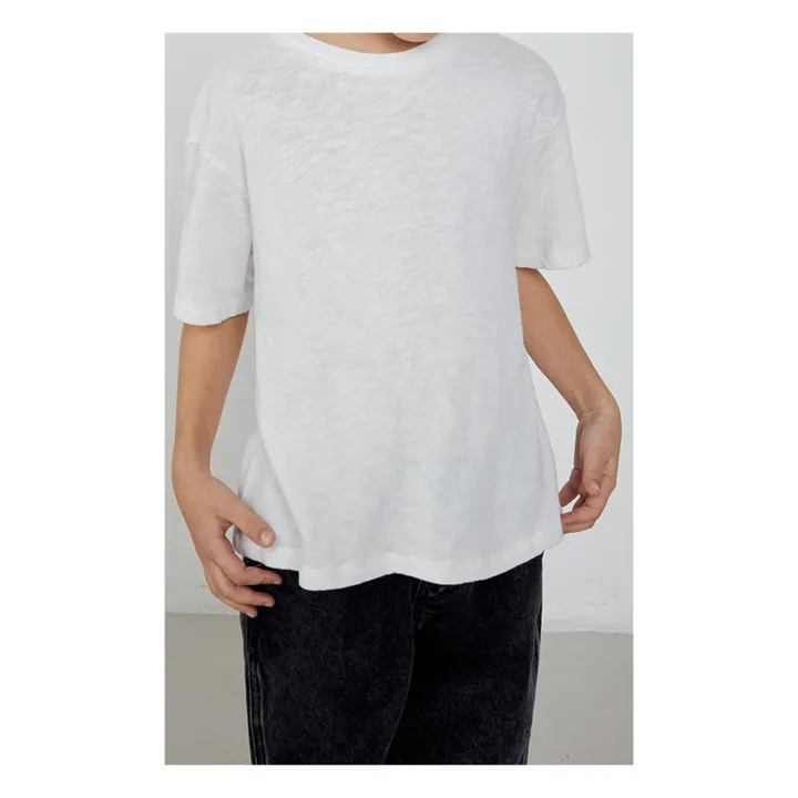 American Vintage T-shirt Uni | Blanc