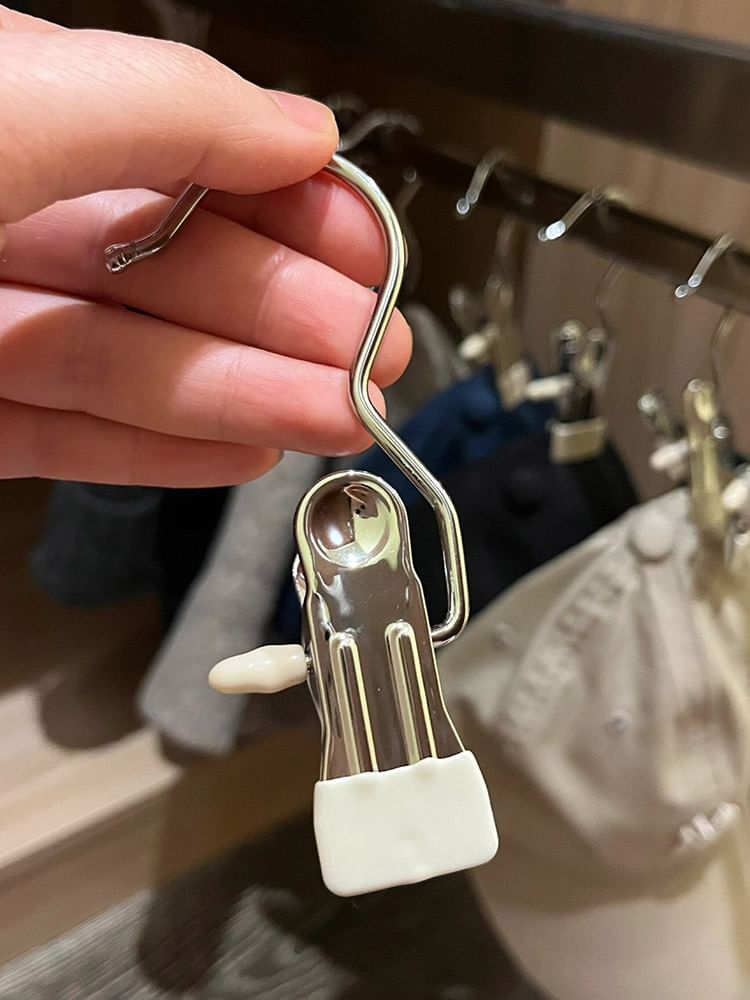 Sabam - RVS kledinghanger met pen / Set