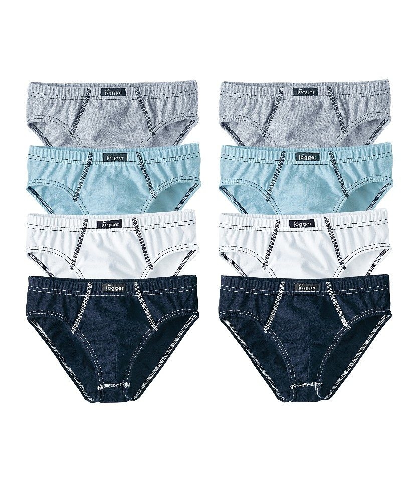 le jogger® Slip, 8 Stk. mit sportlichen Nähten