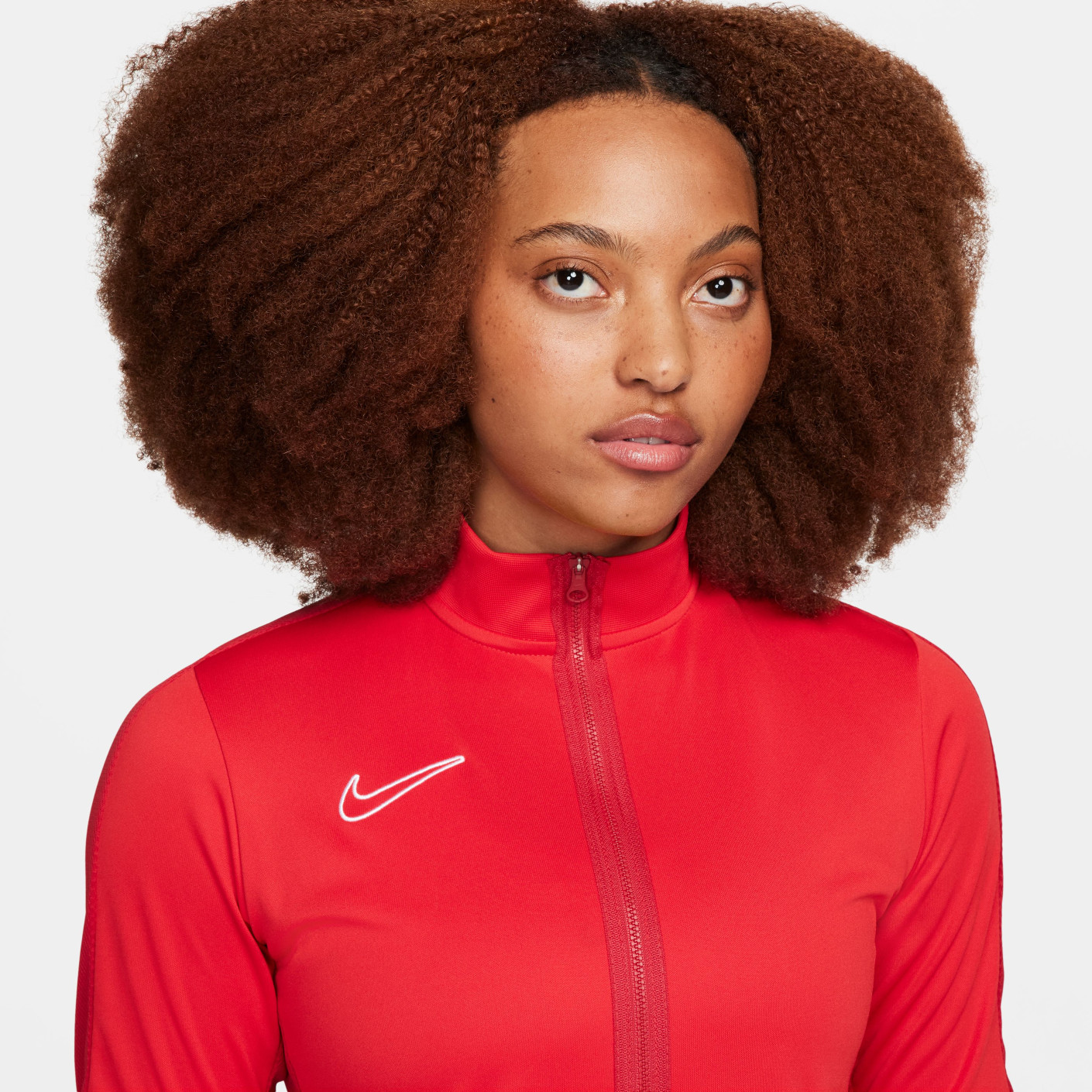 Nike Dri-FIT Academy 23 Trainingsjack Full-Zip Dames Rood Wit