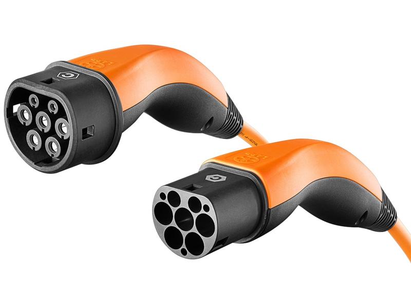 Lapp Ladekabel Helix für Elektroauto Typ 2, 22 kW, 5 m, Ora 3-phasiges Kabel zum Laden von Hybrid- und Elektroautos mit Typ-2-Anschluss
