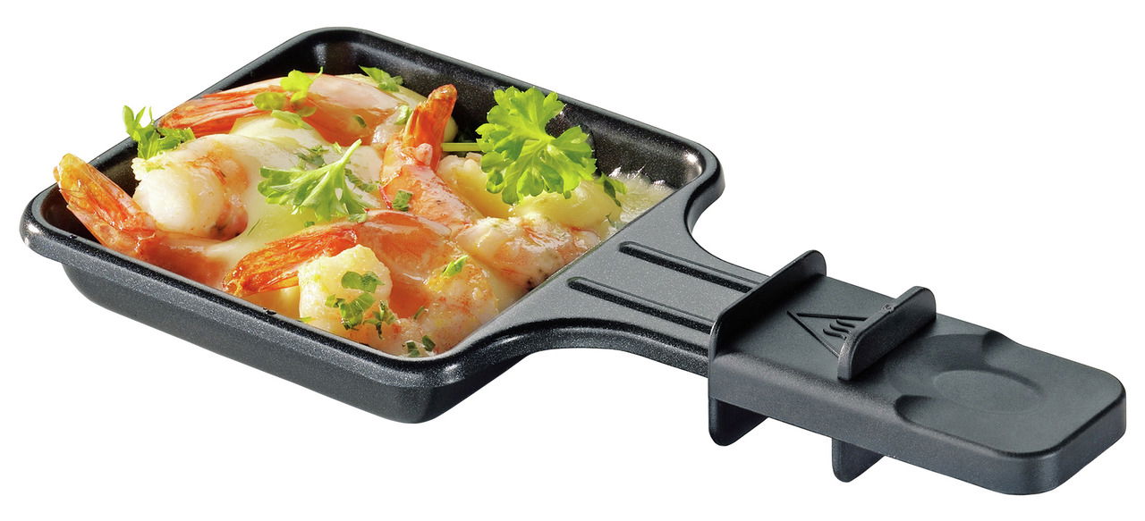 KÜCHENPROFI Raclette Twin schwarz HOT STONE DUO
